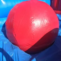 i2k inflatable - Custom Amusement inflatables Adventure Leaps & Bounds Ball Covers (Red)