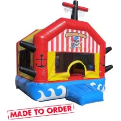 i2k Inflatable- Custom Amusement inflatable Adventure Galley (Bounce House) for kids