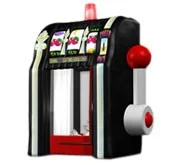 i2kplay- Custom Amusement inflatables Cash Cube Slot Machine