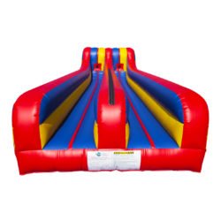 inflatable game bungee run interactive race for amusement
