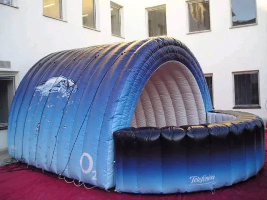 inflatable tent custom made for blue2