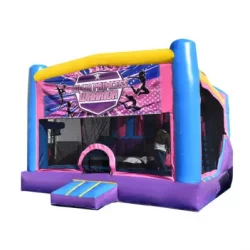 i2kplay Ninja princess warrior Inflatable Bouncy House Slide Game