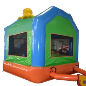 i2kplay Kids Inflatable Under the sea Bouncy House Slide Game