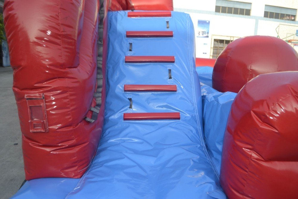 Giant wipe out inflatable obstacle course Leaps N Bounds Wipeout