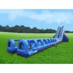 i2k Inflatable- Custom Amusement inflatable Adventure 40’ Mega Double Tube Slide
