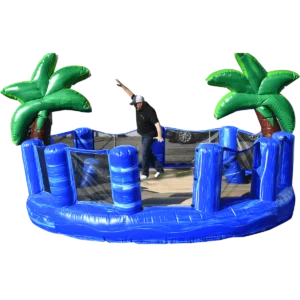i2k Inflatable- Custom Amusement slacker's island Adventure inflatable