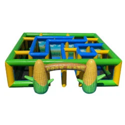 i2k Inflatable- Custom Amusement Corn Maze Adventure inflatable For Kids