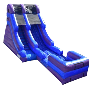 i2k Inflatable- Custom Amusement Purple Haze 15’ Water Slide inflatable Adventure